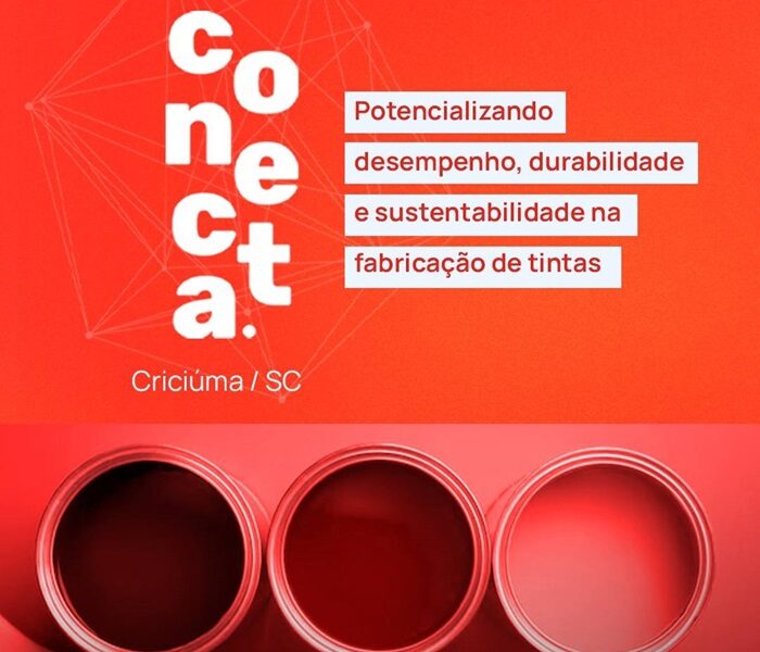 Conecta Criciúma: evento sobre inovação e conhecimento no setor de tintas está com inscrições abertas