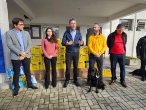 Ação beneficente para asilo envolve quatro empresas e criação de produto inovador