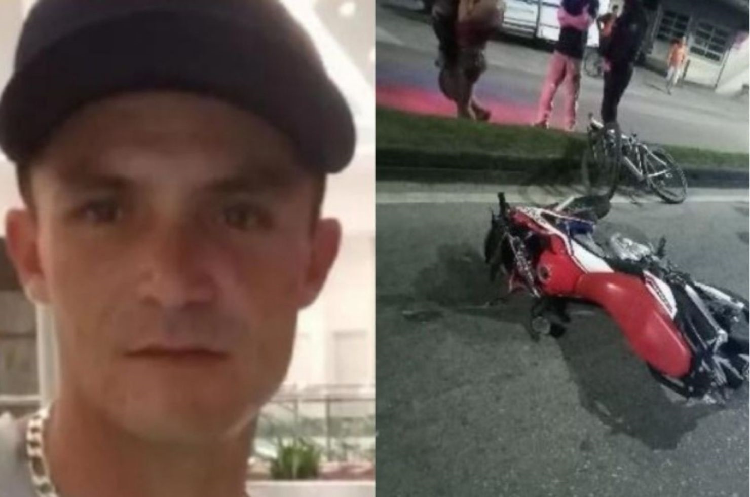 Identificado motociclista após colidir com ciclista em Itajaí