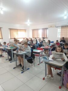 Alunos de Tubarão aprendem matemática com tabelas de futebol e futsal