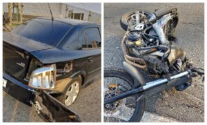 Colisão entre automóvel e motocicleta provoca morte de homem e deixa outro gravemente ferido na BR-101 em BC
