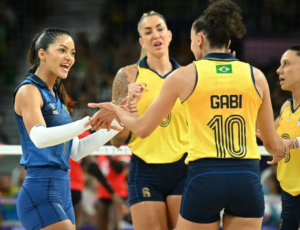 Seleção brasileira de vôlei feminino estreia com vitória nas Olímpiadas de Paris