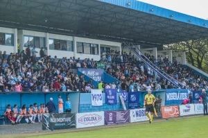 Torcida em uma partida do Caravaggio