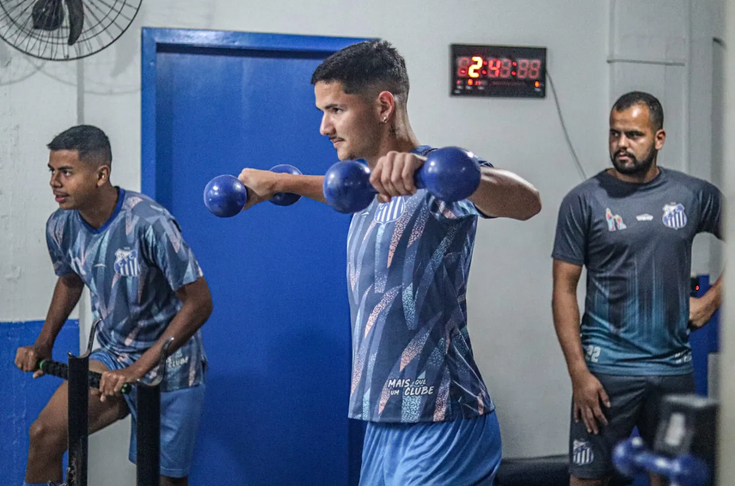 Treinamento físico do Caravaggio