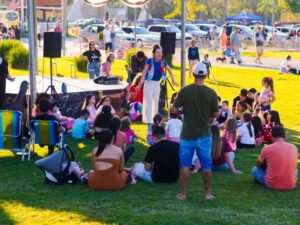 Parque Diamante +Energia inicia semana de férias com teatro e percussão