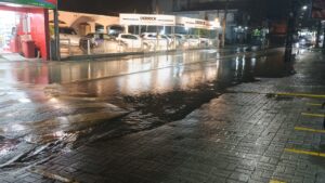 Imbituba apresenta pontos de acúmulo de água