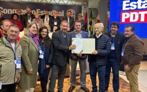 Congresso Estadual do PDT em Criciúma reúne representantes de 60 municípios