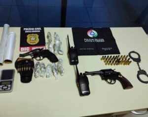 Operação conjunta entre Polícia Militar e Polícia Civil prende cinco pessoas em Araranguá