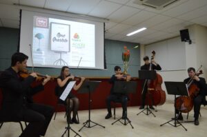 Cultura Acic recebe concerto do Opus Quarteto