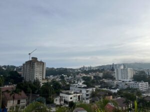 Sol aparece na sexta, mas fim de semana será frio e chuvoso em Criciúma