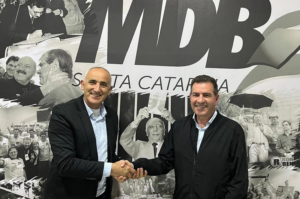 MDB de SC dá luz verde para chapa pura de Ferrarezi e Aníbal em Criciúma