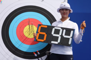Paris 2024: sul coreana marca primeiro recorde nas olimpíadas no tiro com arco