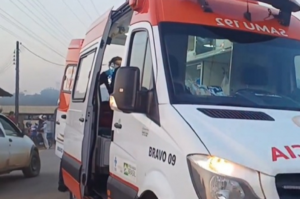 Criança de bike é atropelada em Canelinha