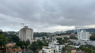 Chuva dá trégua e tempo volta a melhorar em Criciúma