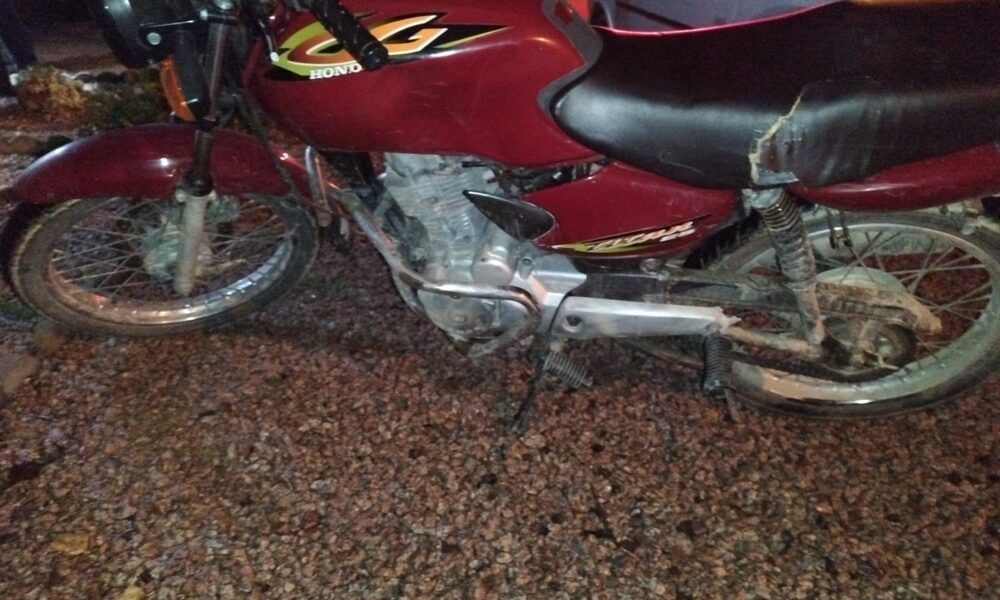 Motociclista é levado ao hospital após se envolver em acidente em Cocal do Sul