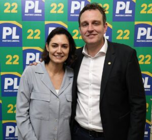 Ricardo Guidi se reúne com Michele Bolsonaro