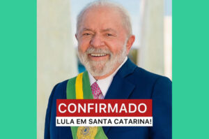 Presidente Lula estará em Santa Catarina em agosto