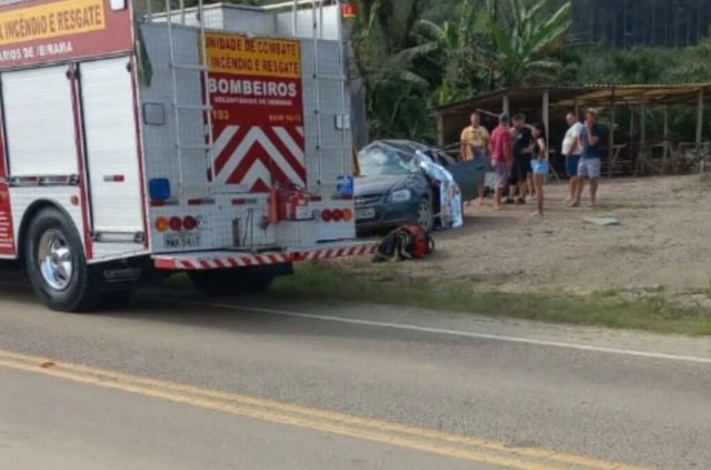 Ivo Policial, de 67 anos, morreu após carro capotar em José Boiteux