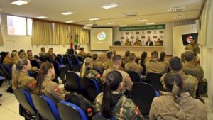 Polícia Militar realiza curso de comunicação para várias regiões de SC