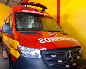 Ciclista fica em estado grave após ser atropelado na SC-449 em Sombrio