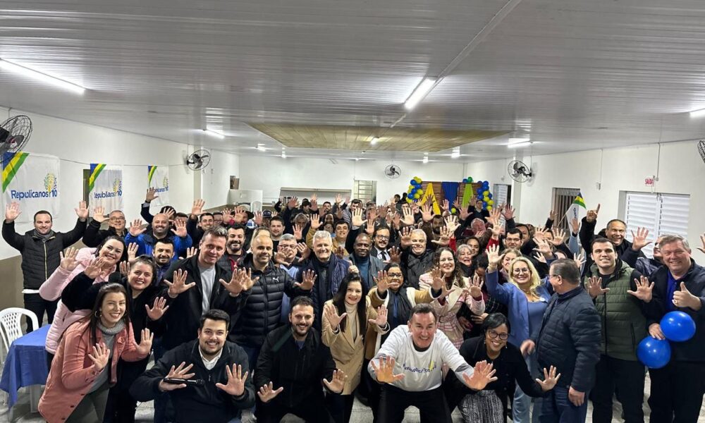 Republicanos de SC promoveu encontro em Pescaria Brava neste domingo (7)