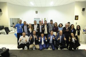 Convenção oficializa candidatura de Junior e Guto à reeleição para prefeito e vice de Garopaba