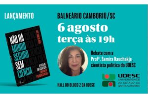Udesc Balneário Camboriú recebe alunos com lançamento de livro sobre desinformação
