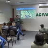 Reunião da Aciva discutindo a implantação de uma nova subestação de energia elétrica em Araranguá, com participação da Celesc