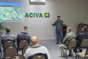 Reunião da Aciva com a Celesc sobre a nova subestação de energia elétrica em Araranguá