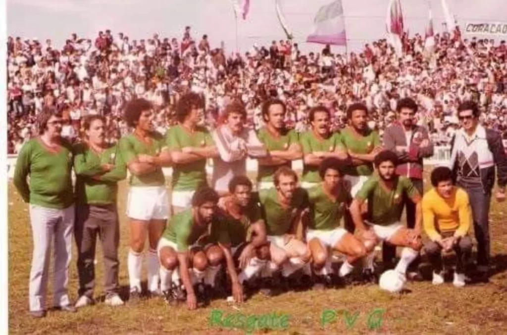 Anselmo Pizzolo, o Néia, atuando pelo São Paulo - RS