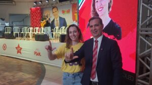 Mariana Sartor, do PSol, é a vice de Arlindo Rocha