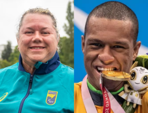 Medalhistas de ouro serão porta-bandeiras do Brasil na abertura das Paralimpíadas