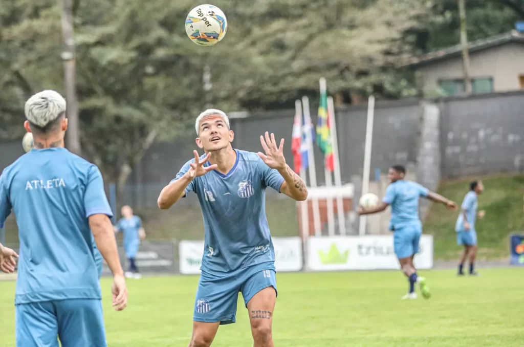 Elenco do Caravaggio em treino