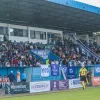 Torcida do Caravaggio no Estádio da Montanha