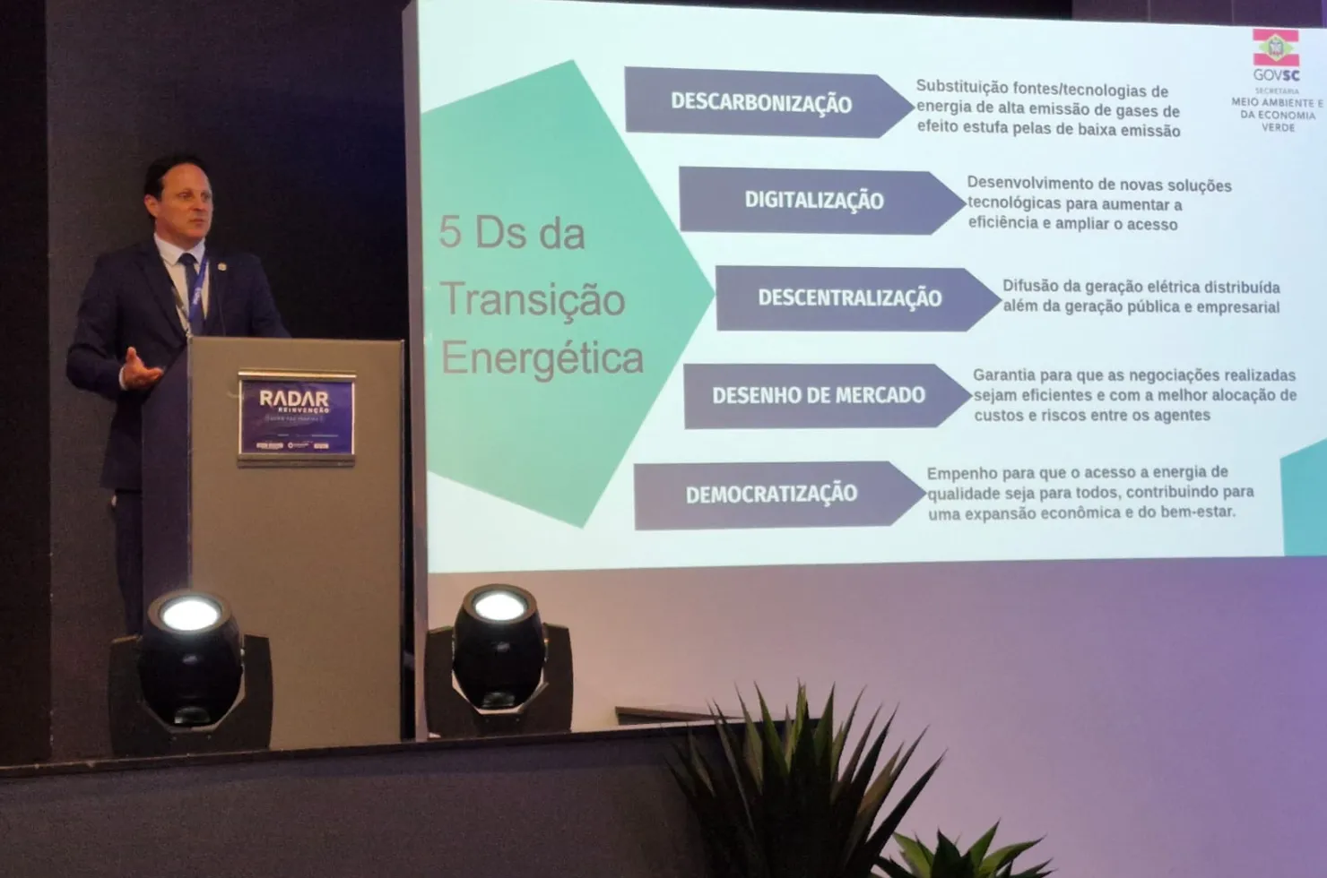 Evento sobre Transição Energética realizado na ACIC em Criciúma