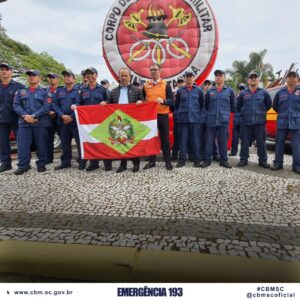 SC envia bombeiros para combater incêndios no Mato Grosso do Sul