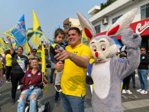 Caminhada do PL  mobiliza São Vicente  Itajaí 