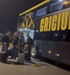 Criciúma está em São Paulo para treinar no CT do Corinthians