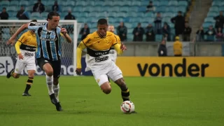 Partida entre Grêmio e Criciúma, realizada em 19 de maio de 2022, na Arena do Grêmio em Porto Alegre