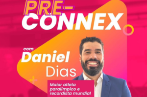 Maior medalhista paralímpico irá palestrar no Pré-Connex