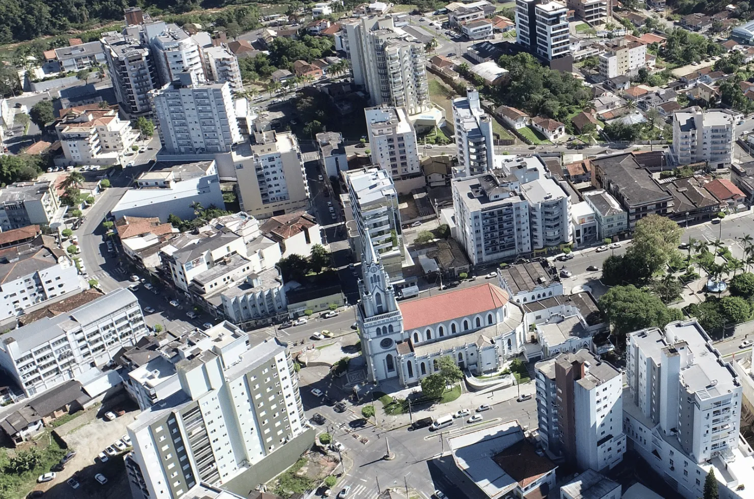 Vista área de Orleans, que recebeu a certificação Green Destinations