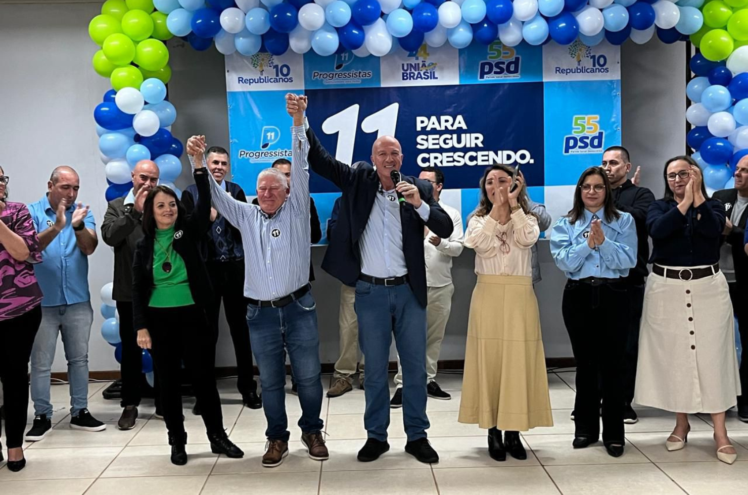 Convenção de PP, PSD, União Brasil e Republicanos em Arroio do Silva