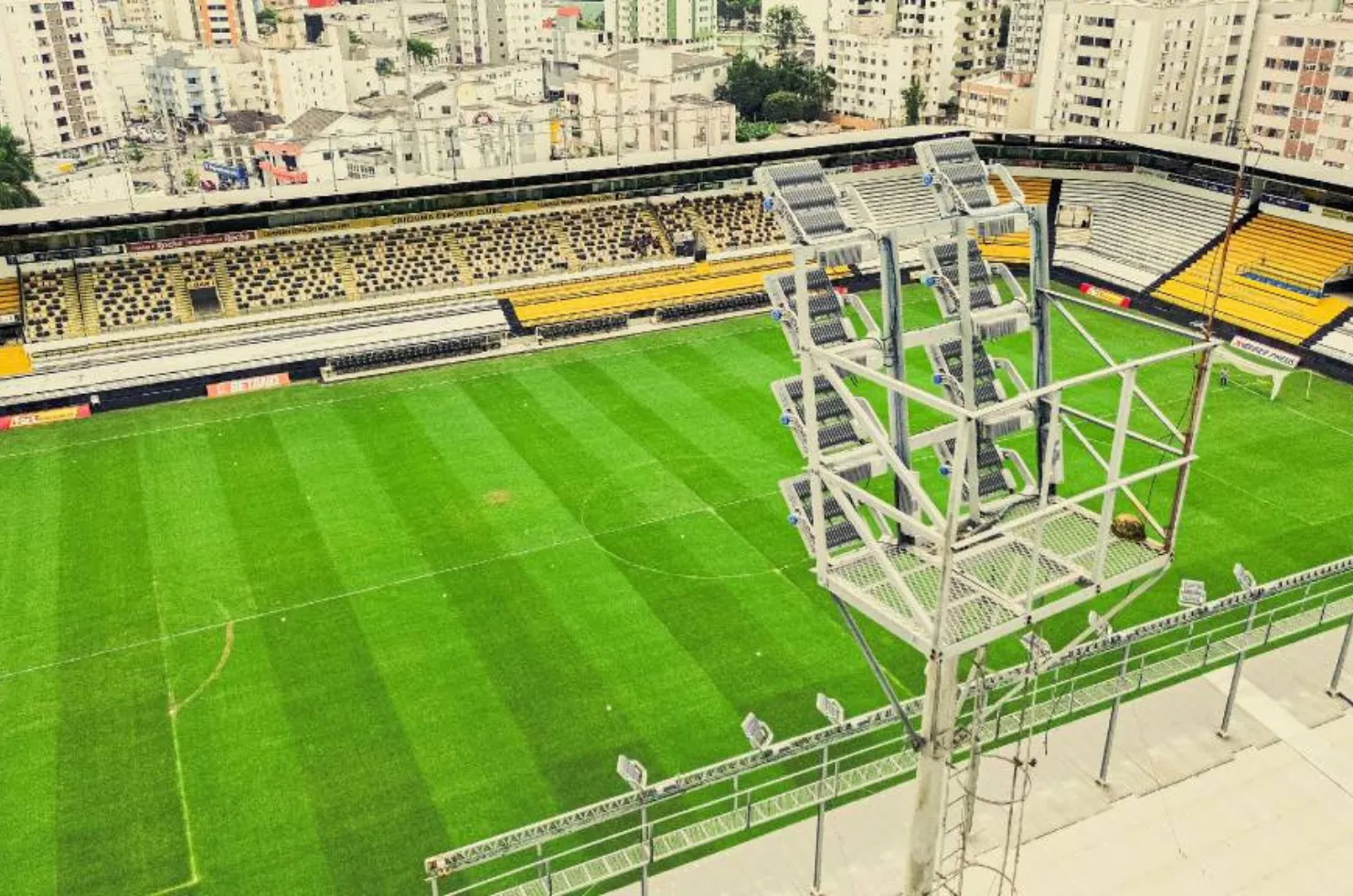 Estádio Heriberto Hülse será palco de Criciúma x Vasco pela 23ª rodada do Brasileirão 2024