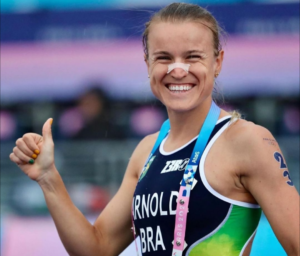 Catarinense Djenyfer Arnold fica no top 20 nas Olimpíadas