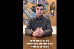 Prefeito de Morro da Fumaça fala sobre ameaça de atentado em escola