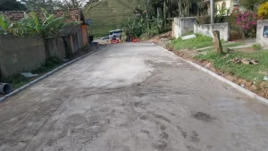 Calçamento da Ribanceira dos Farias está quase pronto em Imbituba