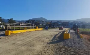 Reforma de ponte é finalizada em bairro de Imbituba