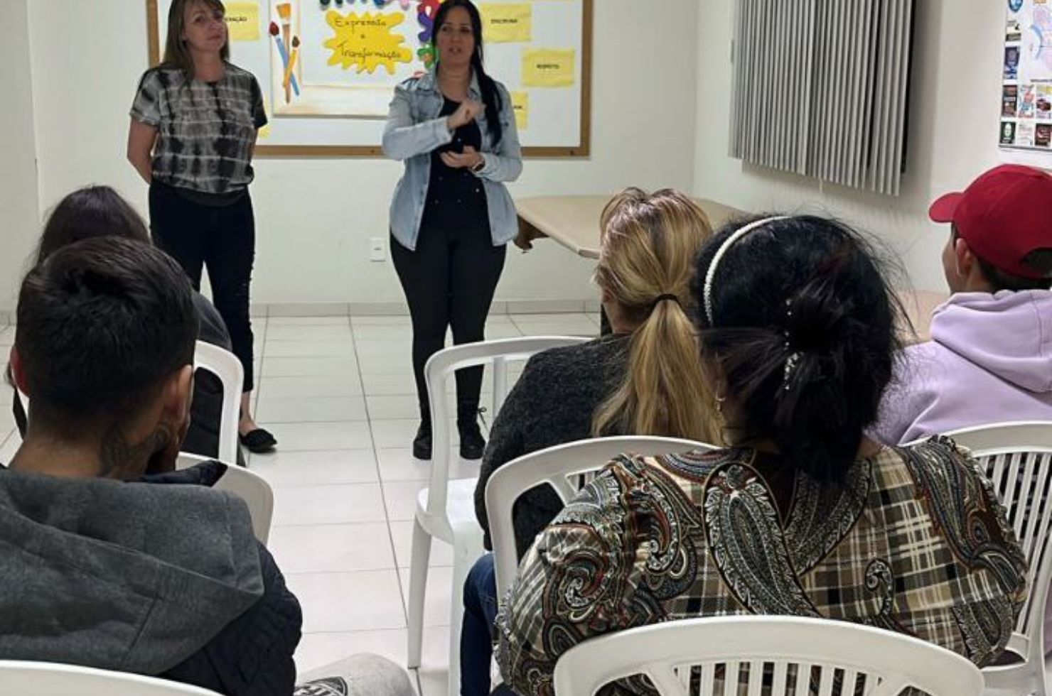 Adolescentes que cumprem medida socioeducativa participam do projeto em Capivari de Baixo