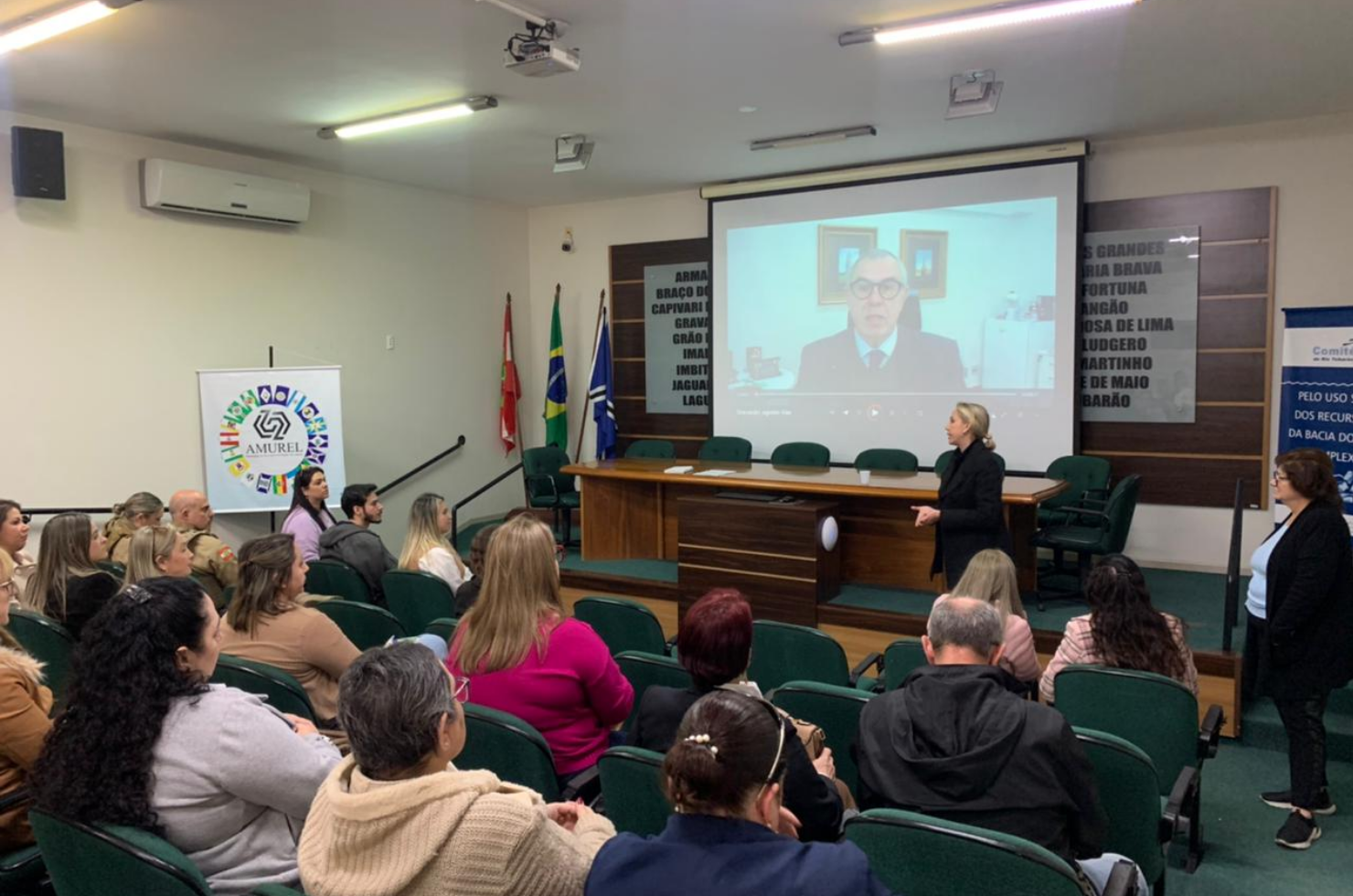 Programação do Agosto Lilás é encerrada em Tubarão