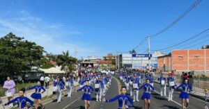 Sangão se prepara para desfile do 7 de setembro